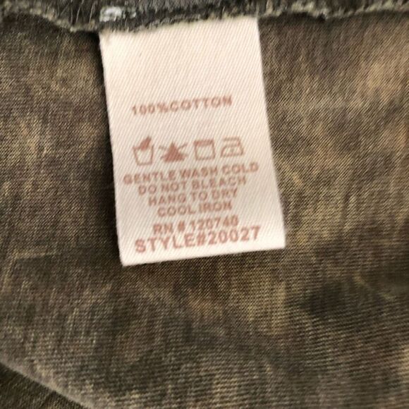 NEW Mystree Marbled Green and Gold Babydoll Style Cottagecore Shift Dress NWT - Picture 6 of 9